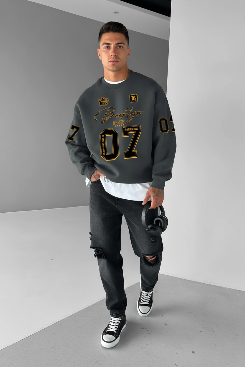 Sweat Brooklyn Gris