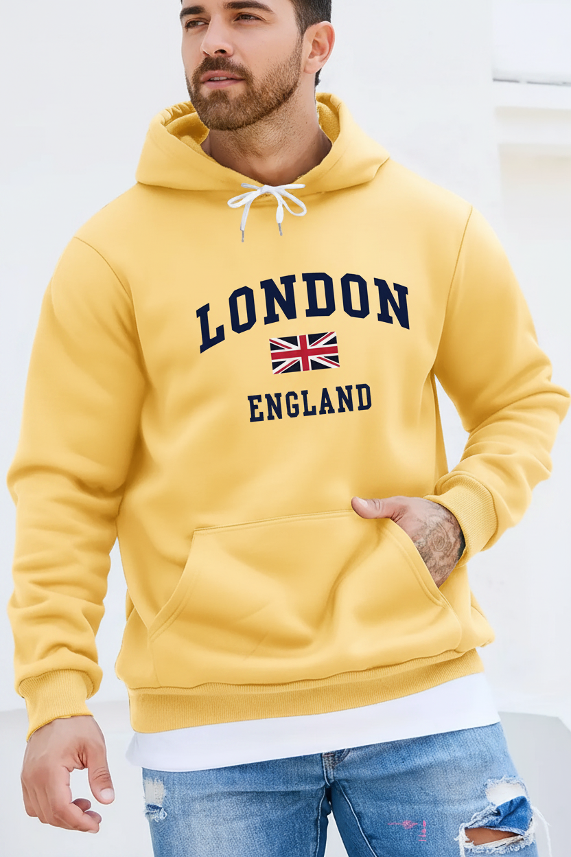 Sweat London England – Jaune