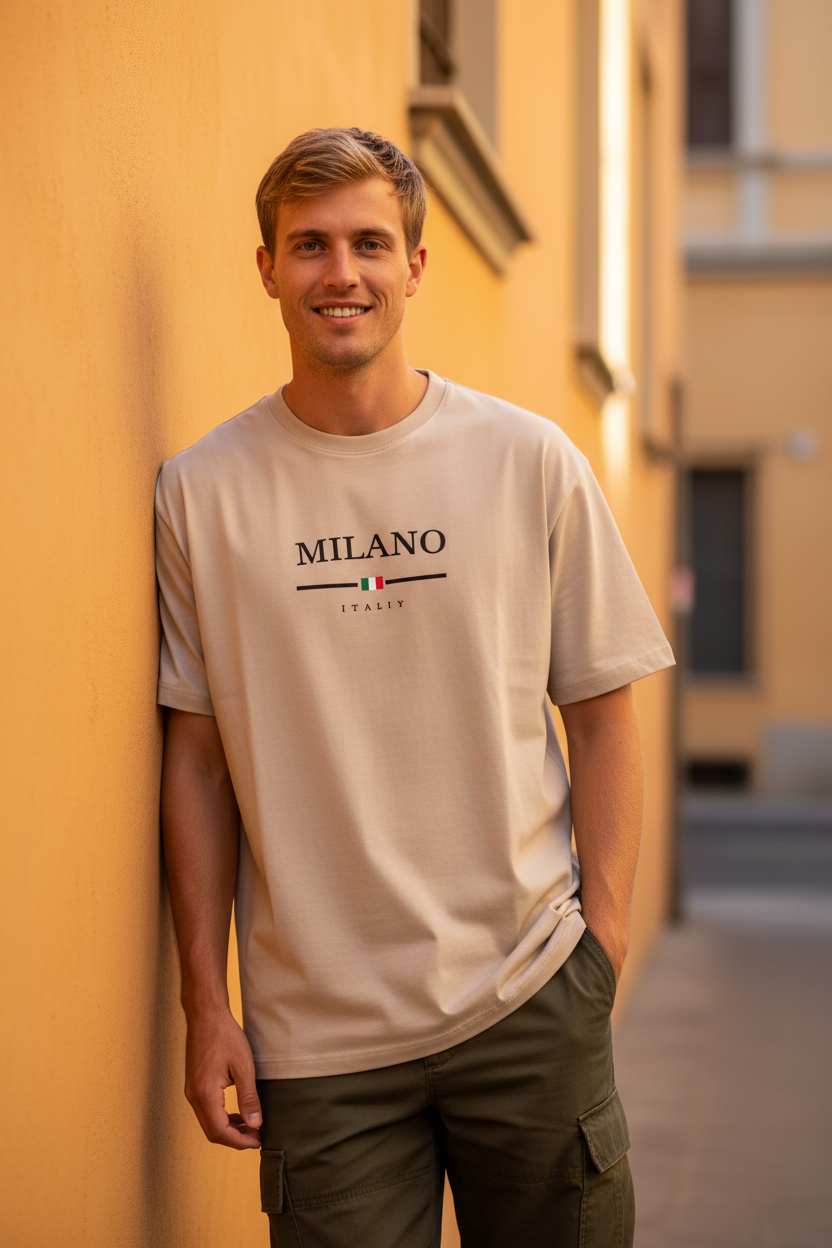 T-shirt Milan Beige