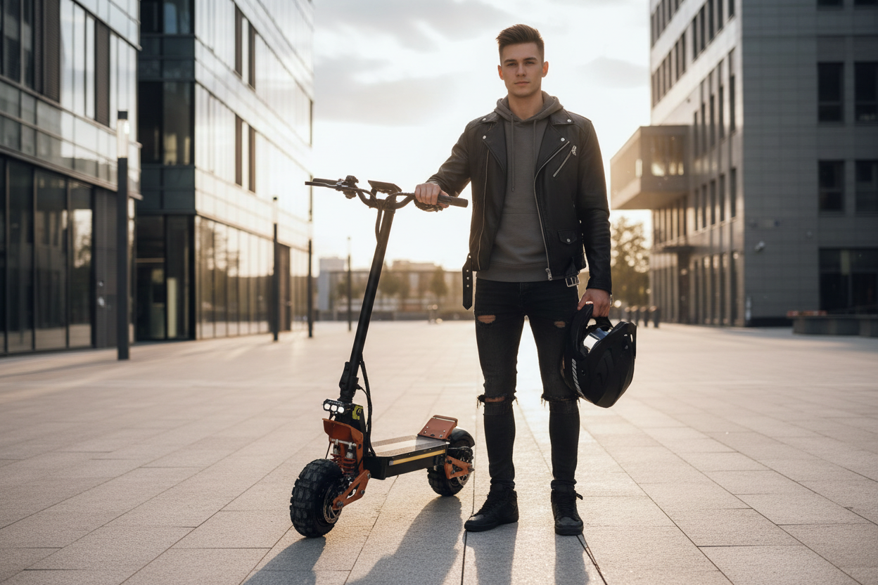 Trottinette X5 – Lifestyle