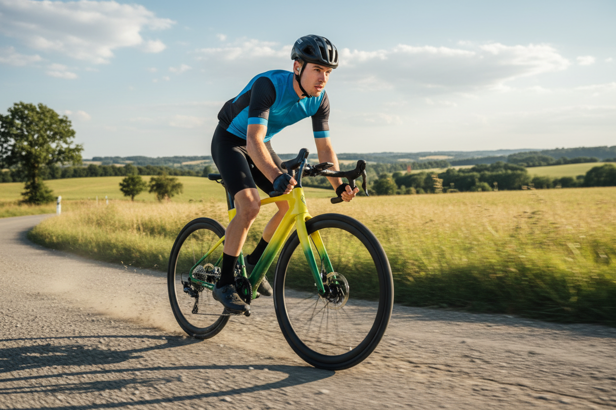 Vélo Jaune/Vert