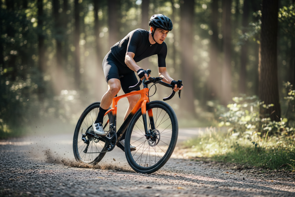 Vélo Orange/Noir