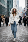 Veste Courte - Blanc