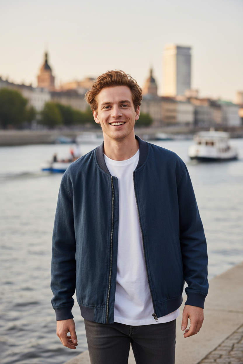 Veste Homme Bleu marine v3