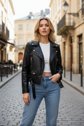 Veste Moto Noire 2